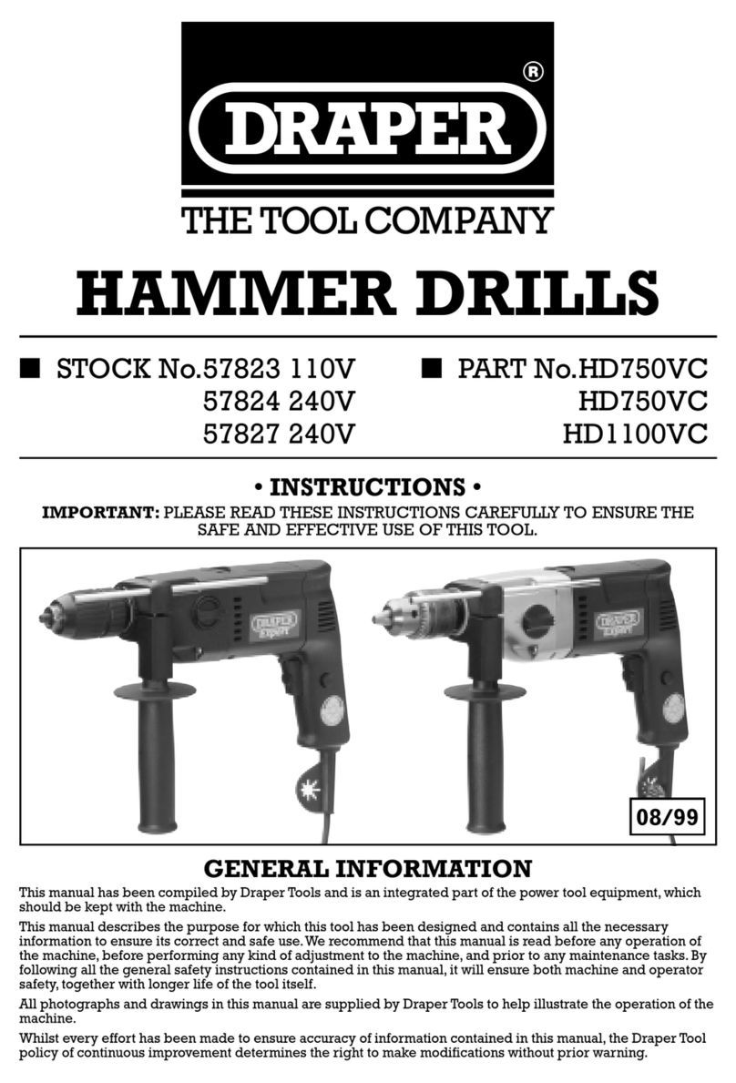 Draper 57827 instructions