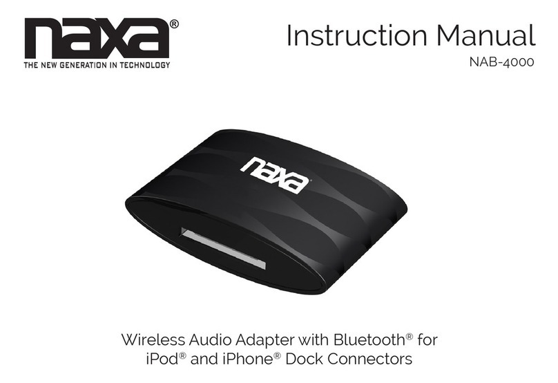 Naxa NAB-4000 instruction manual