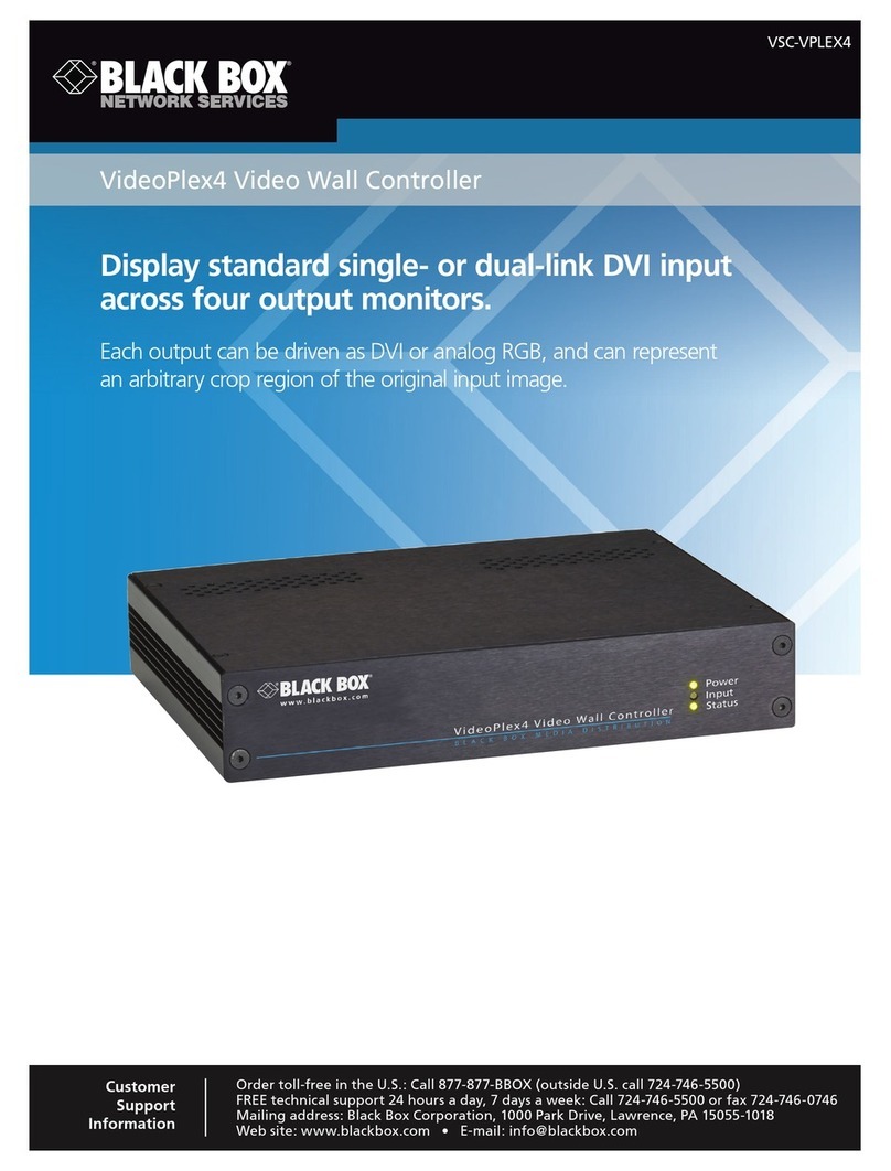 Black Box VSC-VPLEX4 user manual Black Box VSC-VPLEX4 user manual