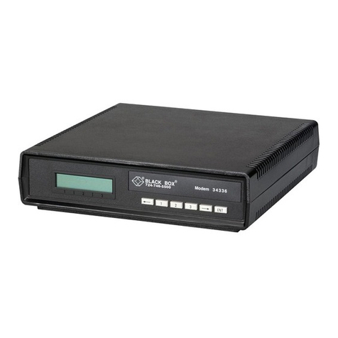 Black Box MD885A-R2 User manual