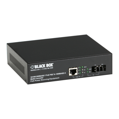 Black Box LPS500A-MM-SC User manual Black Box LPS500A-MM-SC User manual