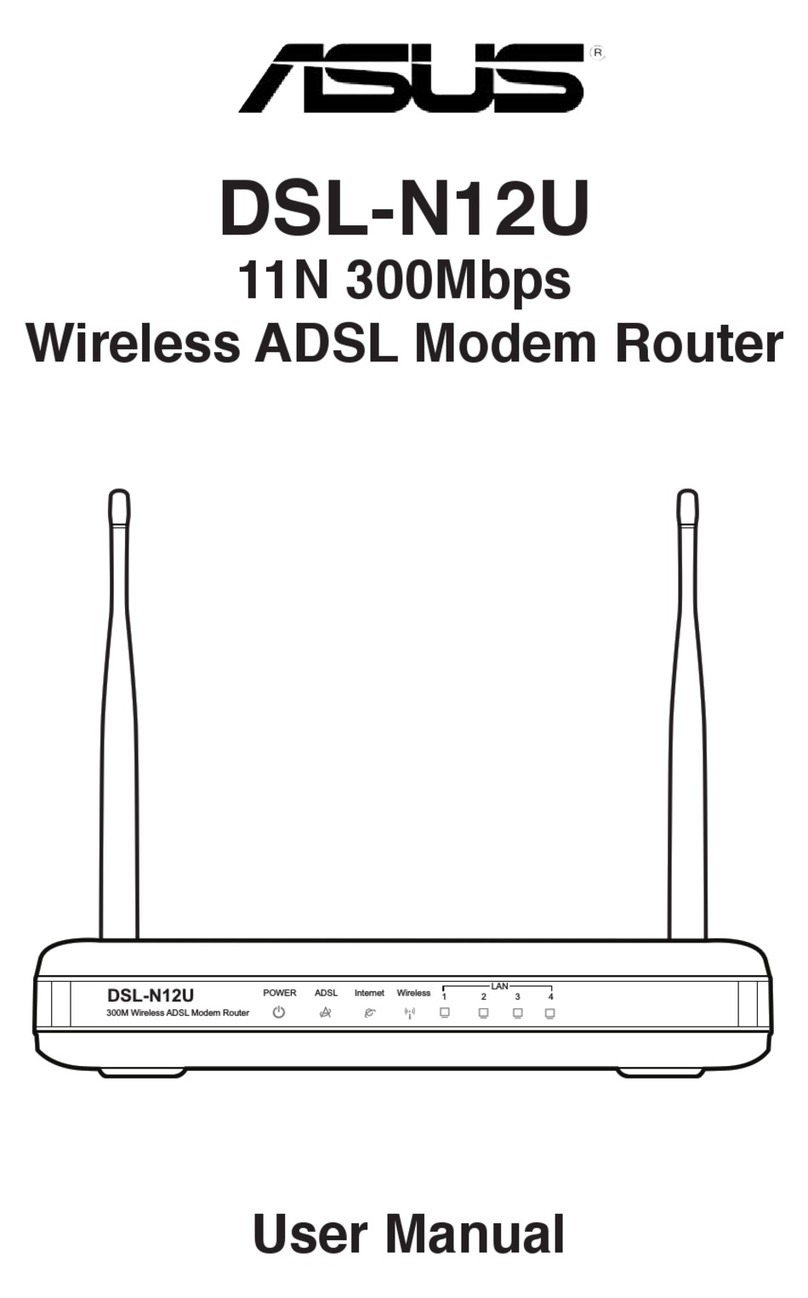 Asus DSL-N12U User manual Asus DSL-N12U User manual