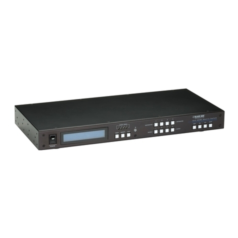 Black Box VSW-HDMI4X4-B user manual