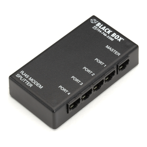 Black Box TL421A User manual