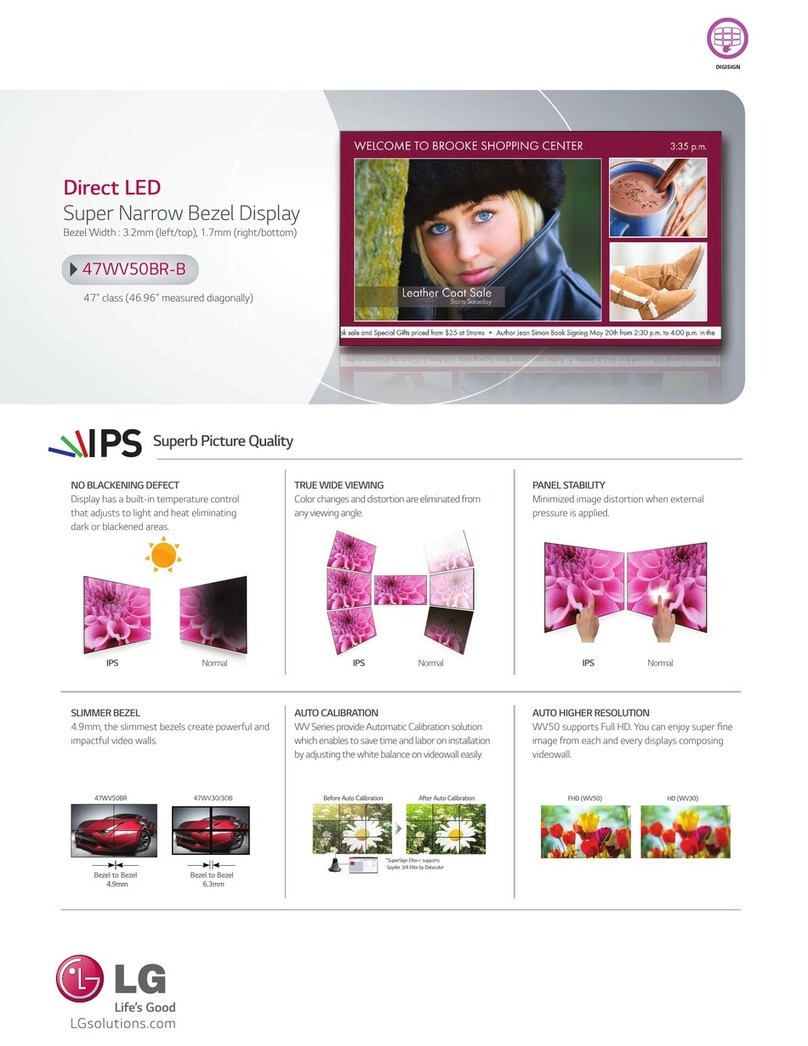 LG 47WV50BR-B Brochure & specs