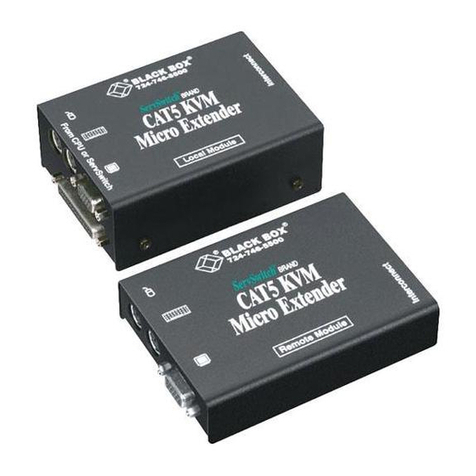 Black Box ServSwitch ACU3001A User manual