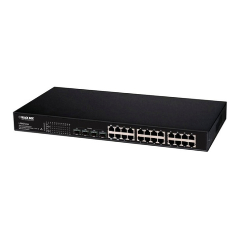 Black Box LPBG716A User manual Black Box LPBG716A User manual