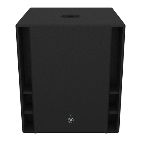 Mackie Thump18S User manual