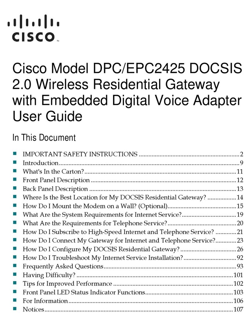 Cisco DPC2425 user guide