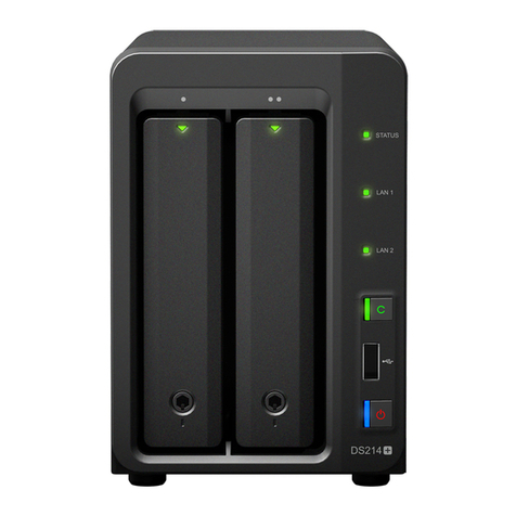 Synology DiskStation DS214+ User manual