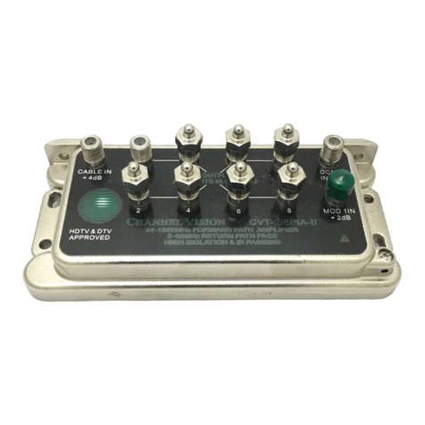 Channel Vision CVT-2/8WB instructions