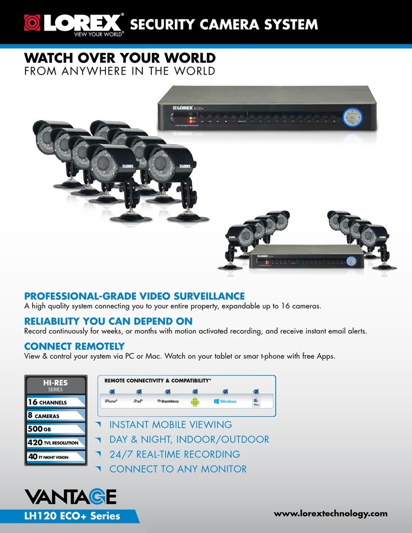 Lorex LH120 Series Brochure & specs