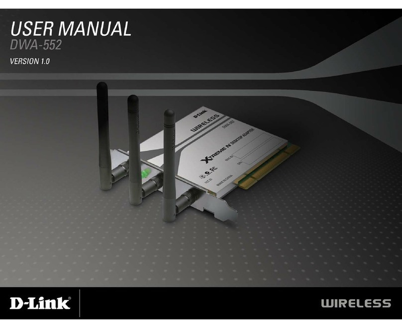 D-Link DWA-552 User manual D-Link DWA-552 User manual