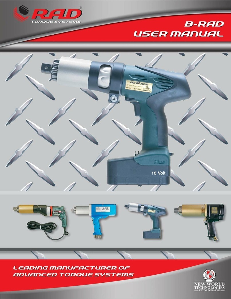 New World Technologies B-Rad user manual