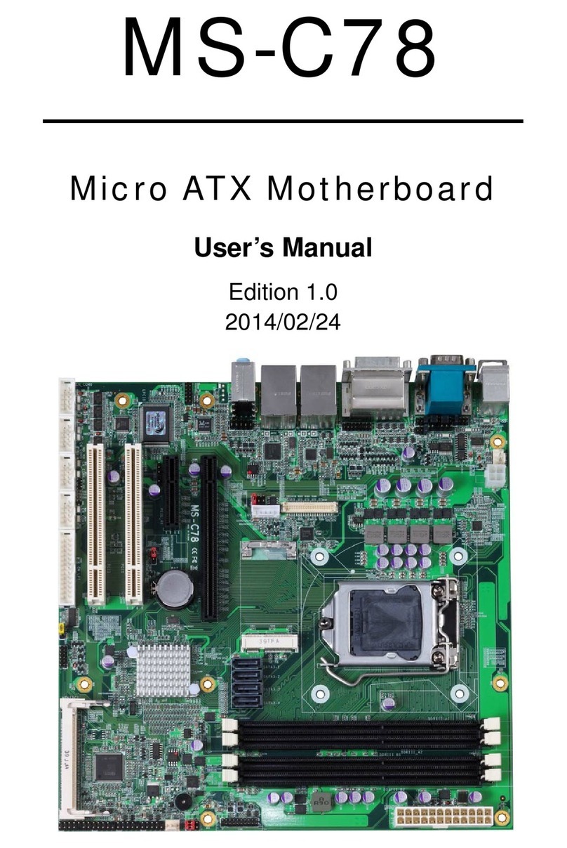 Commell MS-C78 User manual