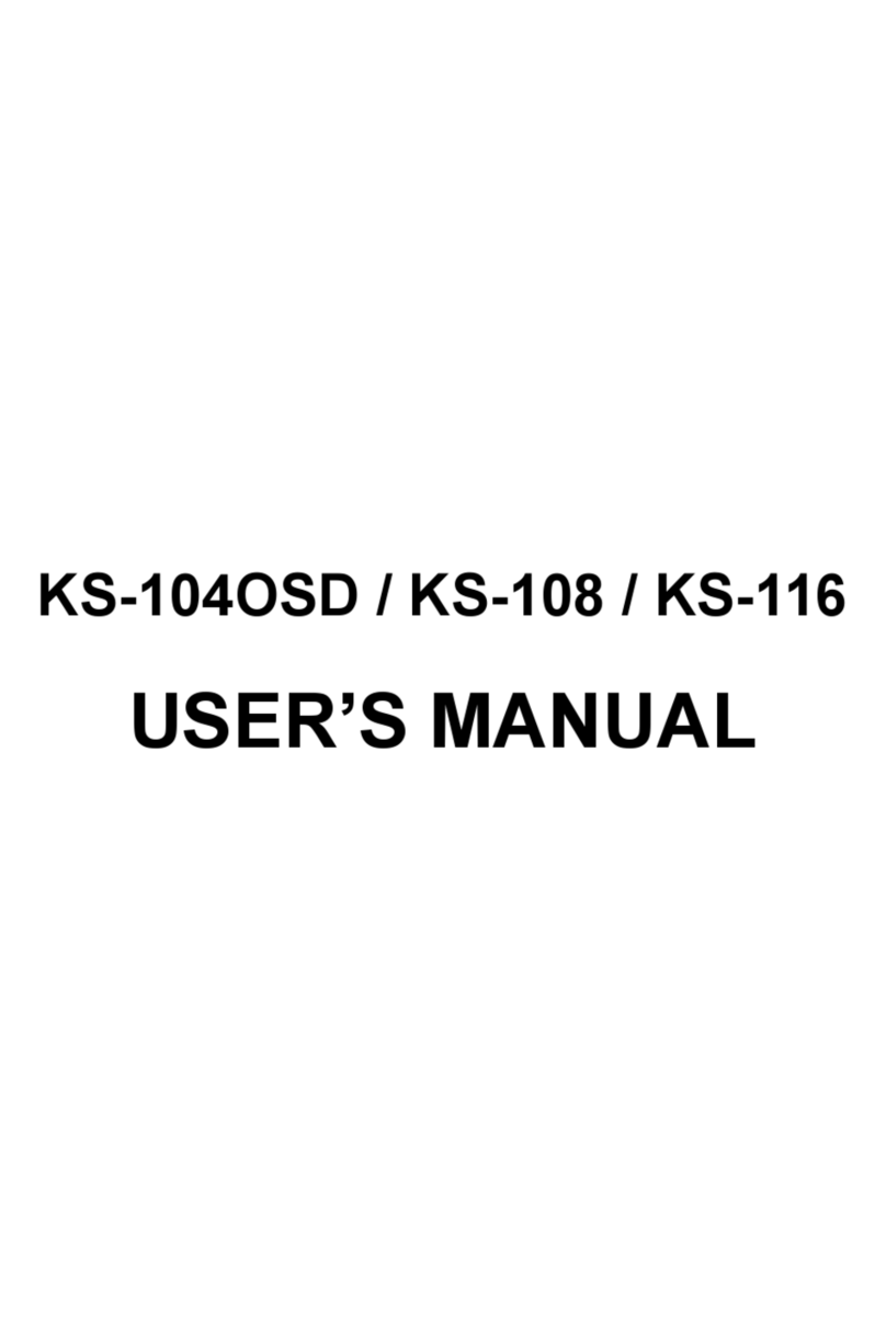 Top View KS-104OSD User manual