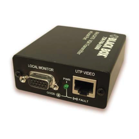 Black Box AC603A user manual