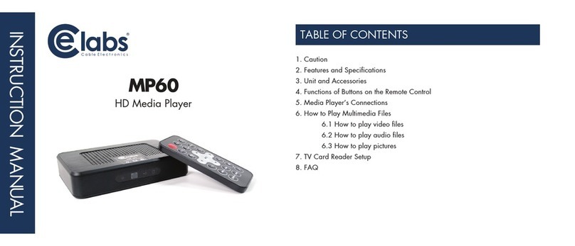 Celabs MP60 instruction manual