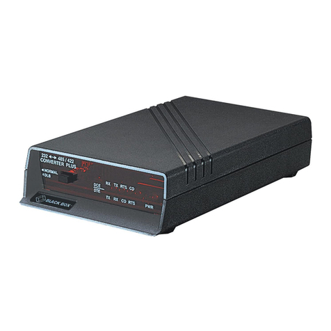 Black Box IC108A User manual Black Box IC108A User manual