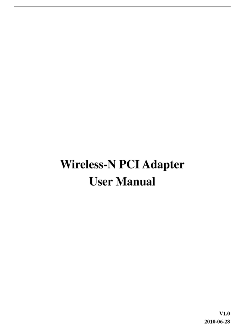 Ralink Wireless-N PCI Adapter user manual