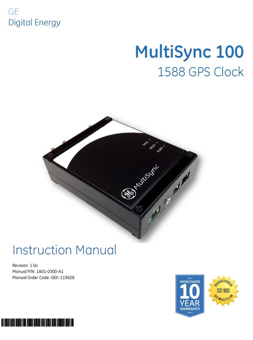 GE MultiSync 100 instruction manual