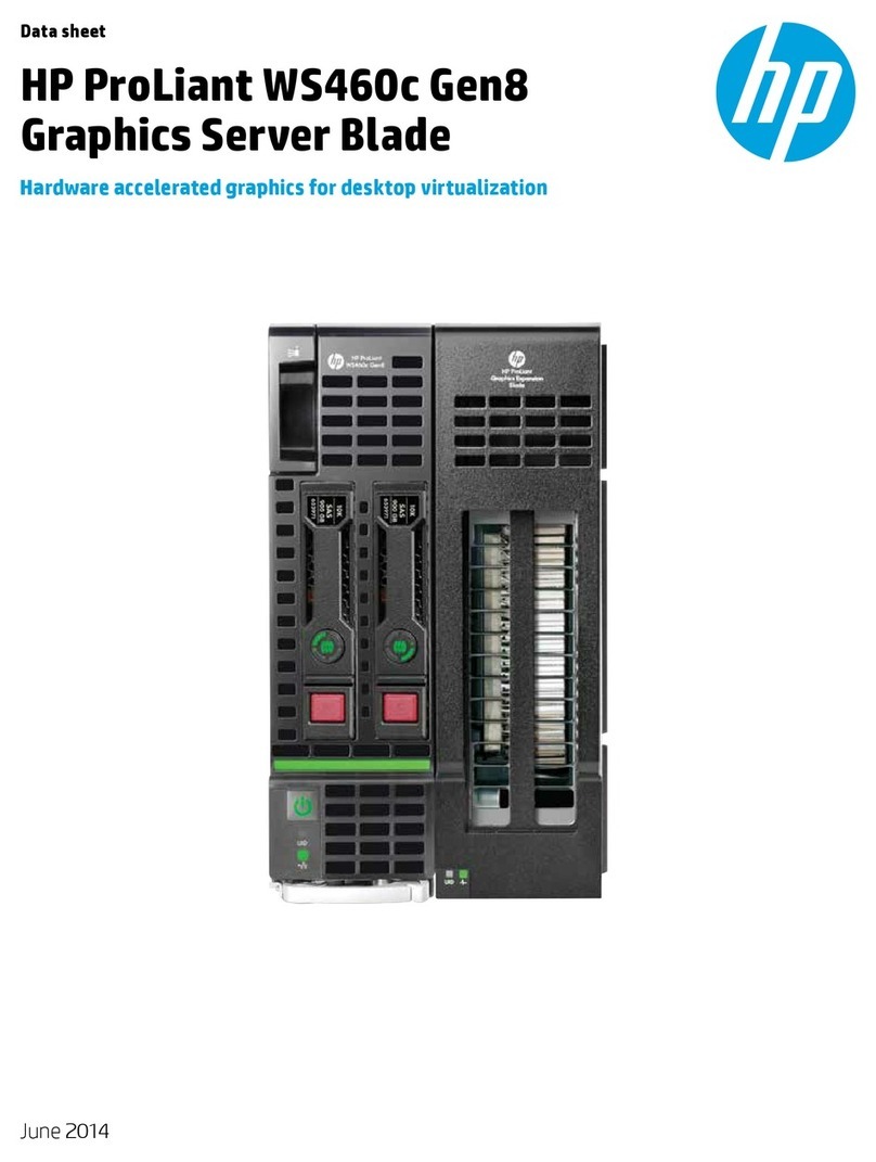 HP ProLiant WS460c Gen8 datasheet