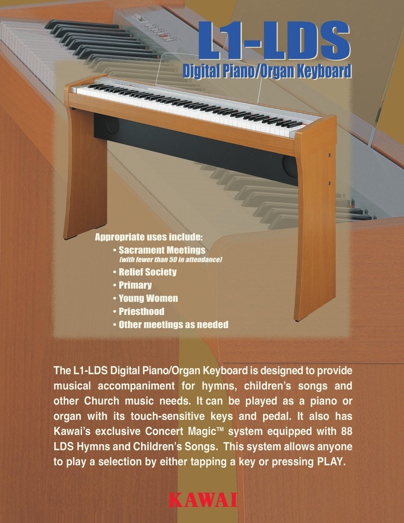 Kawai L1-LDS User manual