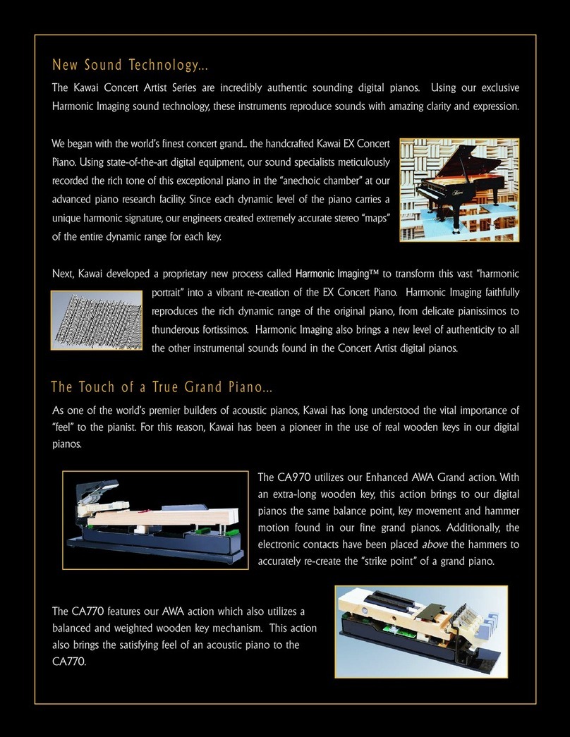 Kawai CA970 Brochure & specs