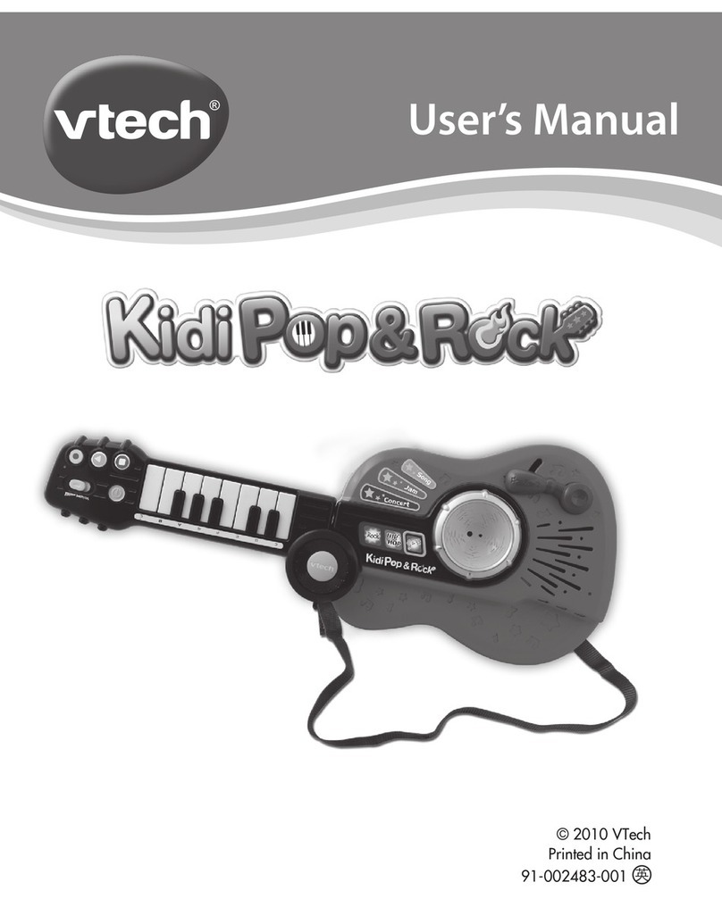 V-tech Kidi Pop & Roc User manual