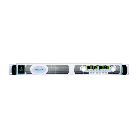 TDK-Lambda GENESYS 750W HALF RACK user manual