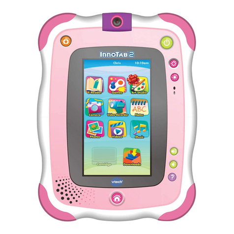 V-tech InnoTab 2 Learning App Tablet user manual