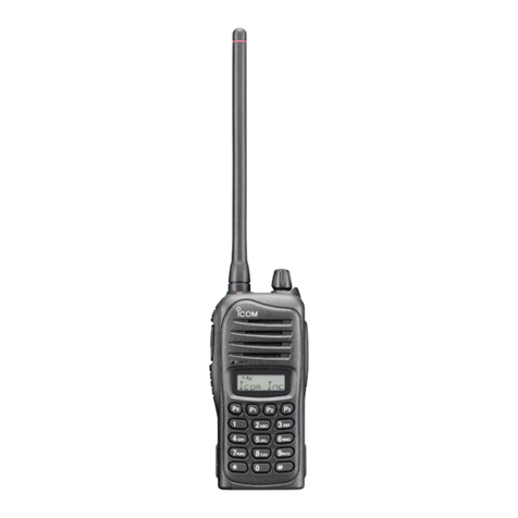 Icom IC-F3022T/S instruction manual