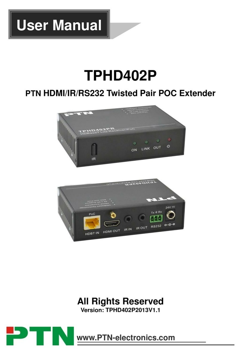 PTN TPHD402P user manual