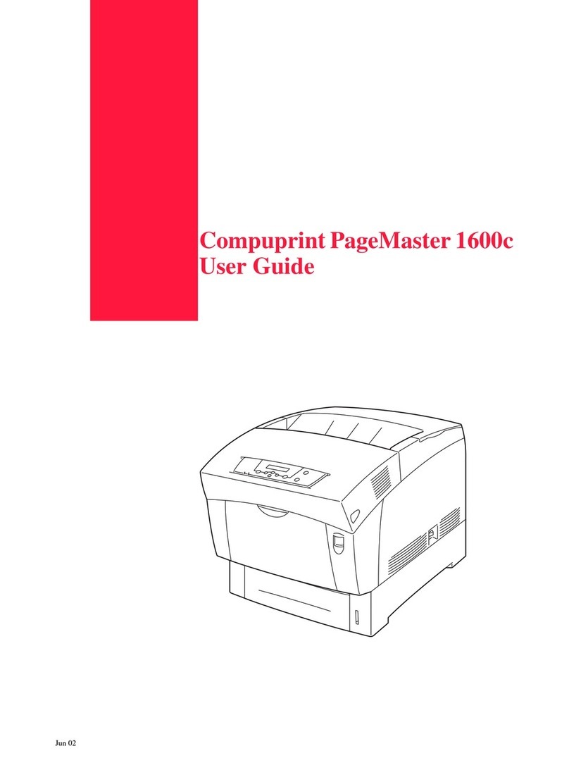 Compuprint PageMaster 1600c User manual