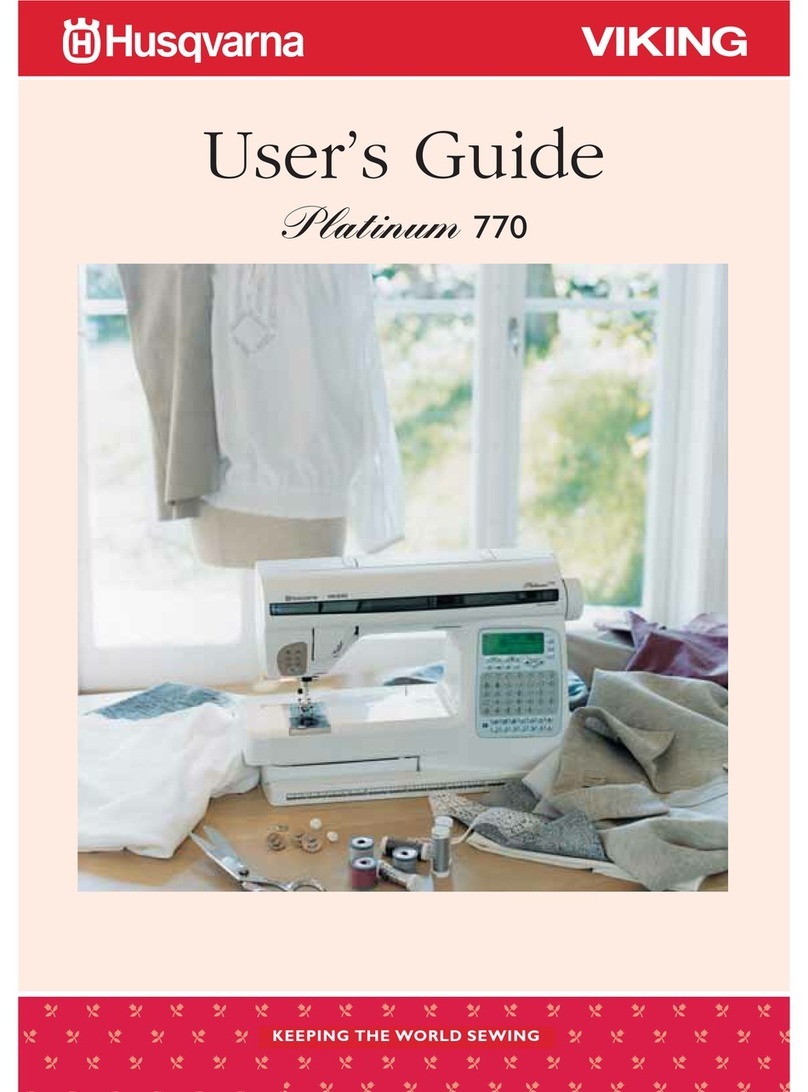 Husqvarna Platinum 770 user guide