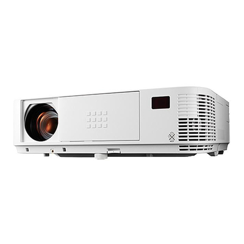 NEC M282X User manual