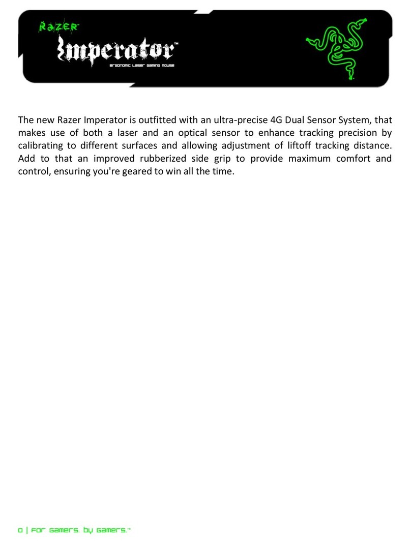Razer Imperator quick start guide
