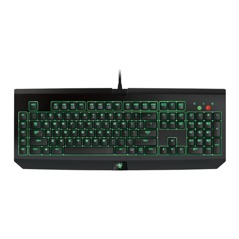 Razer BlackWidow Ultimate Stealth Edition quick start guide