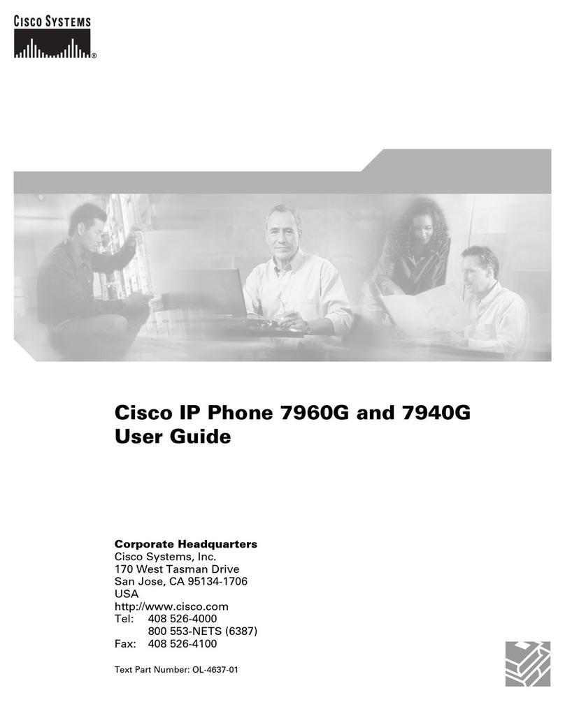 Cisco Cisco Unified IP Phone 7960G User manual