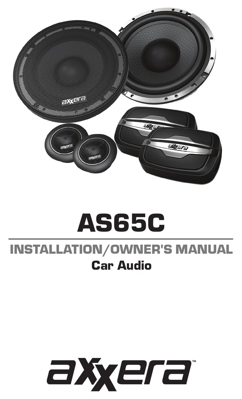 Axxera AS65C Operating instructions