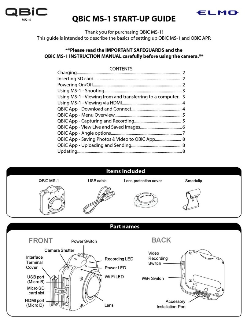 Elmo QBiC MS-1 User guide