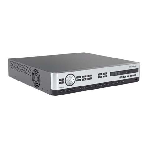 Bosch DVR 670 Series User manual
