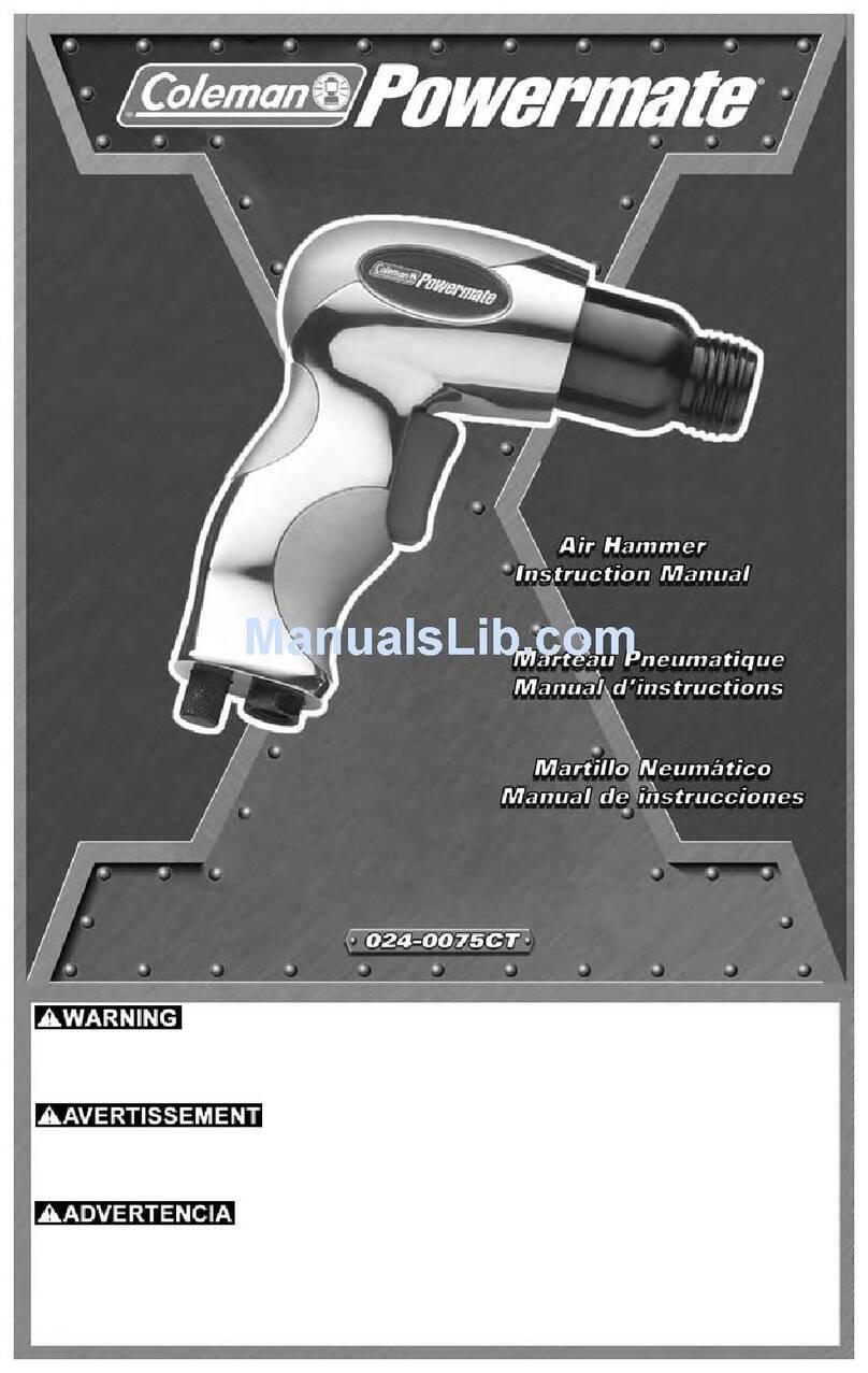 Coleman 024-0075CT instruction manual