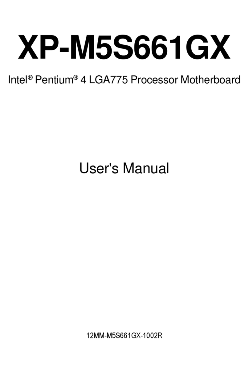 Axper XP-M5S661GX user manual