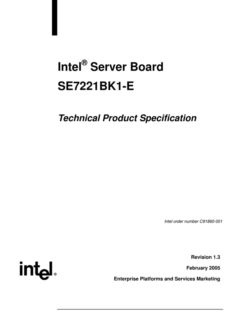 Intel SE7221BK1-E - Server Board - Mainboard Configuration guide