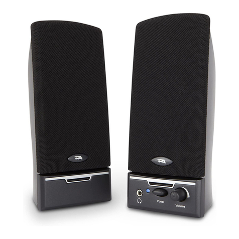 Cyber Acoustics CA-2014 owner's guide