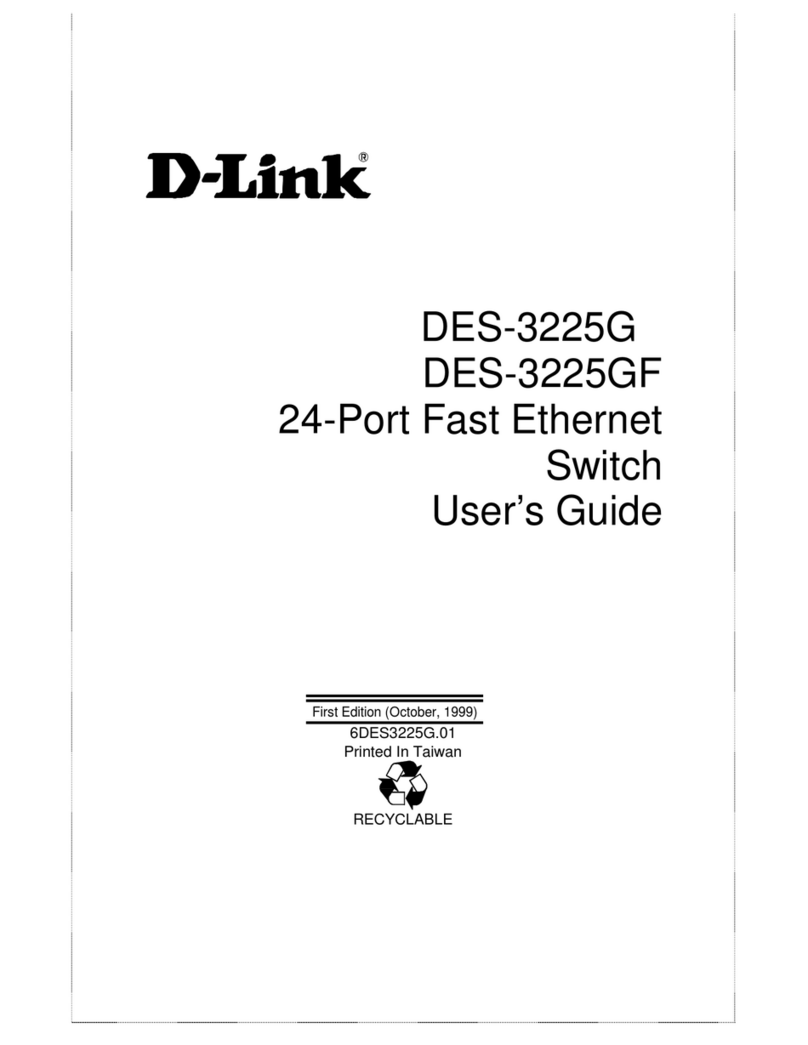 D-Link DES-3225G Series User manual D-Link DES-3225G Series User manual