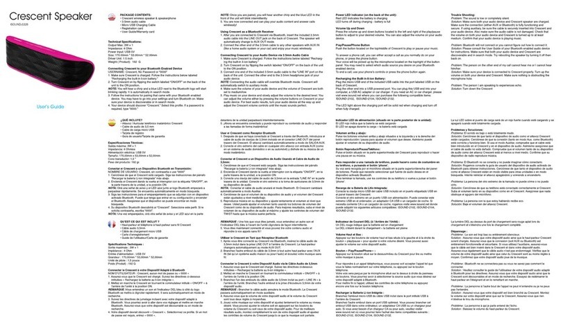 Crescent ISOUND-5328 user guide