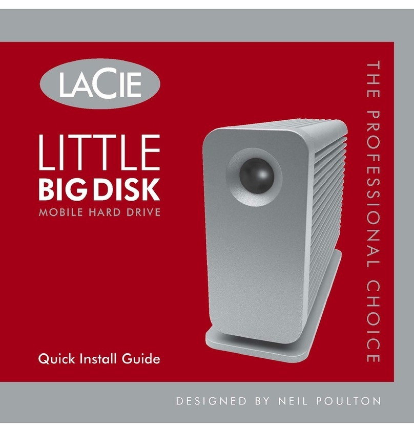 LaCie Little Big Disk Quick install guide