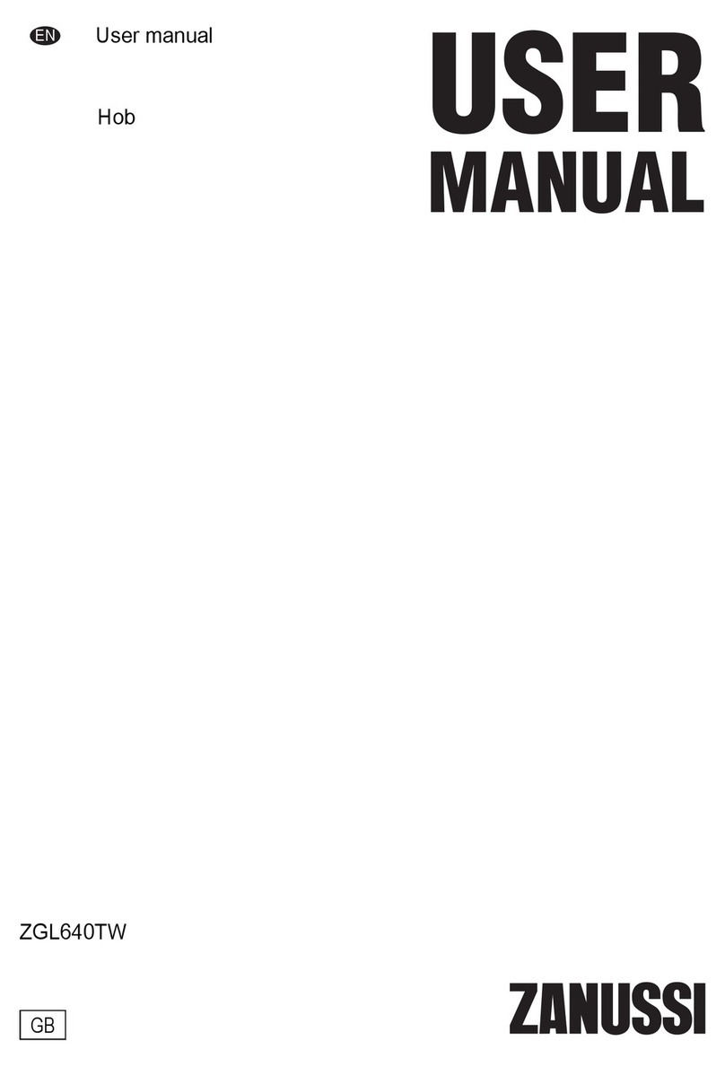 Zanussi ZGL640TW User manual Zanussi ZGL640TW User manual